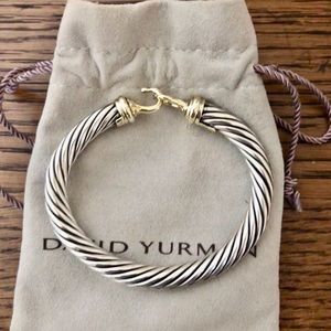 David Yurman Cable Classic Buckle Bracelet - 7mm